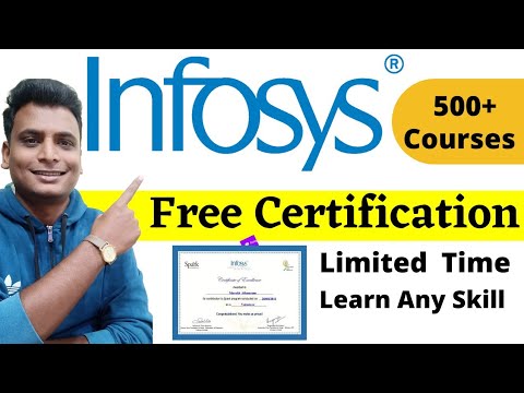 Infosys Free Courses With Certification | Infosys Coursera | Learn Software development Business IT