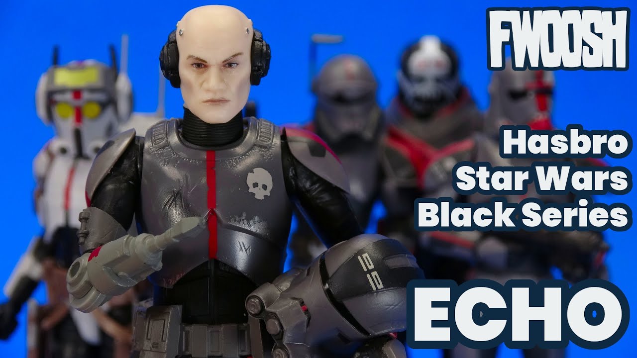 Star Wars Black Series Echo Bad Batch Clone Wars Action Figure Review
