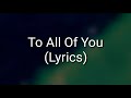 Syd Matters To All Of You Lyrics Syd Matters To All Of You Lyrics