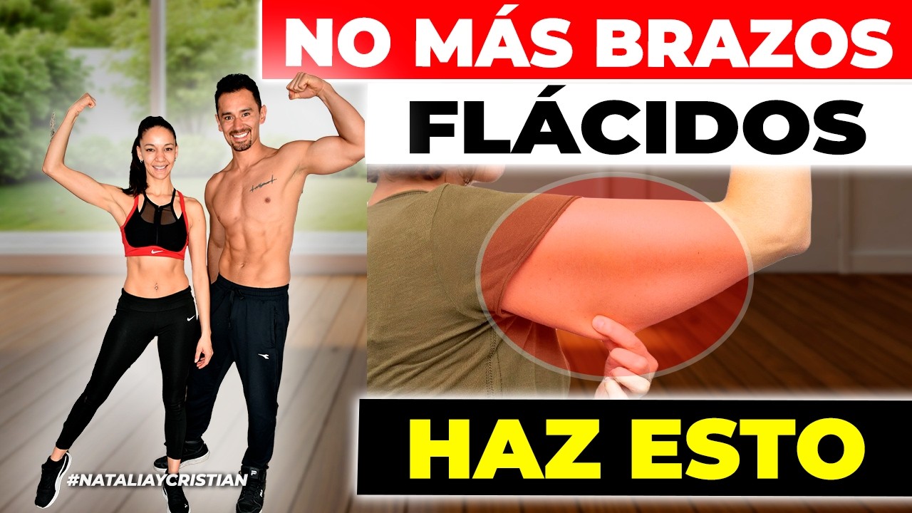 Ejercicios para Tonificar BRAZOS FLACIDOS 🔥