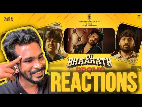 Mr. Bhaarath - Promo REACTION 😁🔥| Niranjan | Sudhan Sundaram | Lokesh Kanagaraj | JagadishPalanisamy