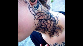 grape vine tattoo designs