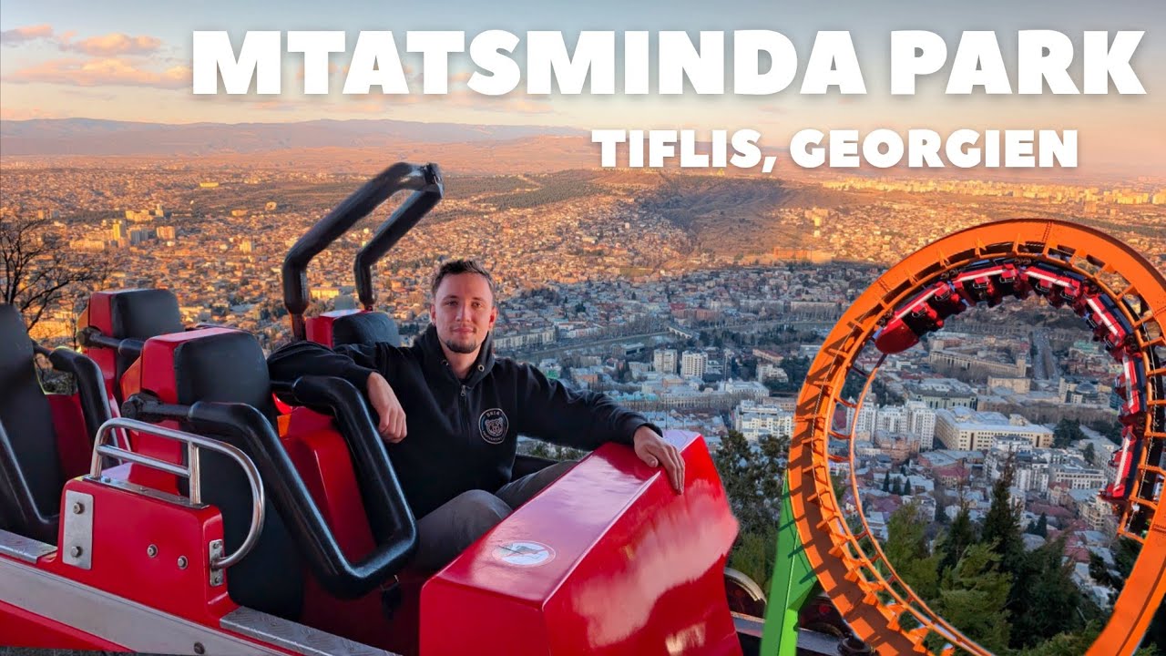 Freizeitpark mit einer Wahnsinns Aussicht! Achterbahnen fahren in Georgien