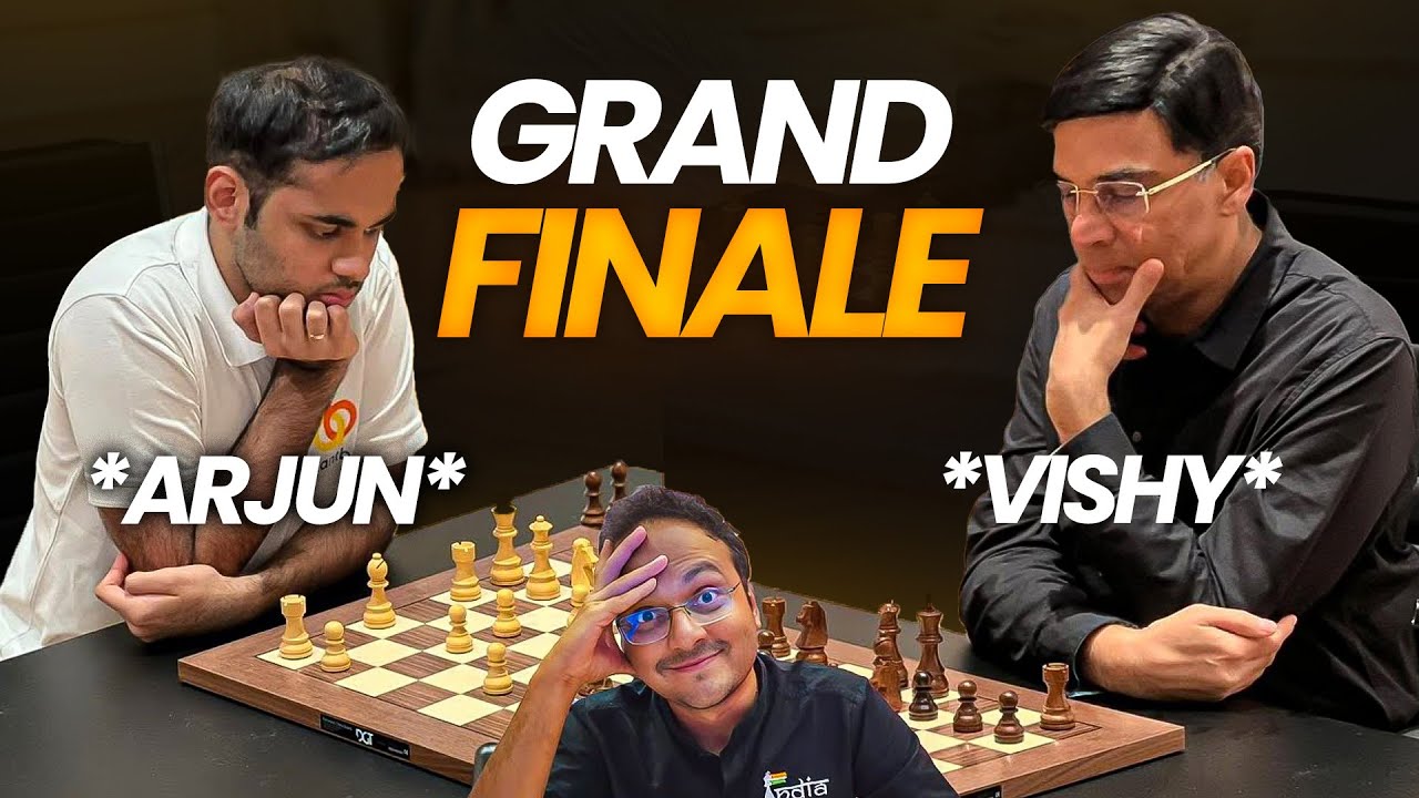 Грандиозный финал | Арджун Эригайси vs Виши Ананд | Иерусалим Мастерс 2025