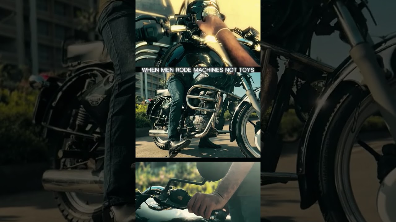The sound of history. The feel of a legend.Machines built to last, not to race 👑 #royalenfield
