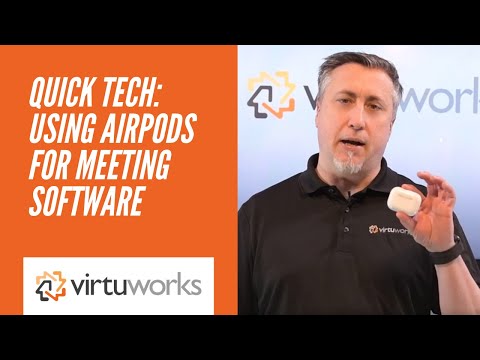 Quick Tech: Using Airpods for Meeting Software (Teams, Zoom, & Discord)