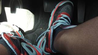 Driving in Under Armour Spine Bionic