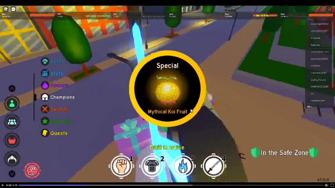 getting-mythical-koi-fruit-in-anime-figthing-simulator-youtube