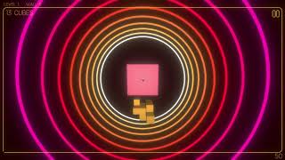 CubedCubed - Neon-Filled Tetris Hole in the Wall Arcade Puzzler! screenshot 1