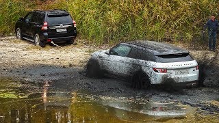 МАЖОР УТОПИЛ RANGE ROVER.... хорошо что есть Toyota Prado 150