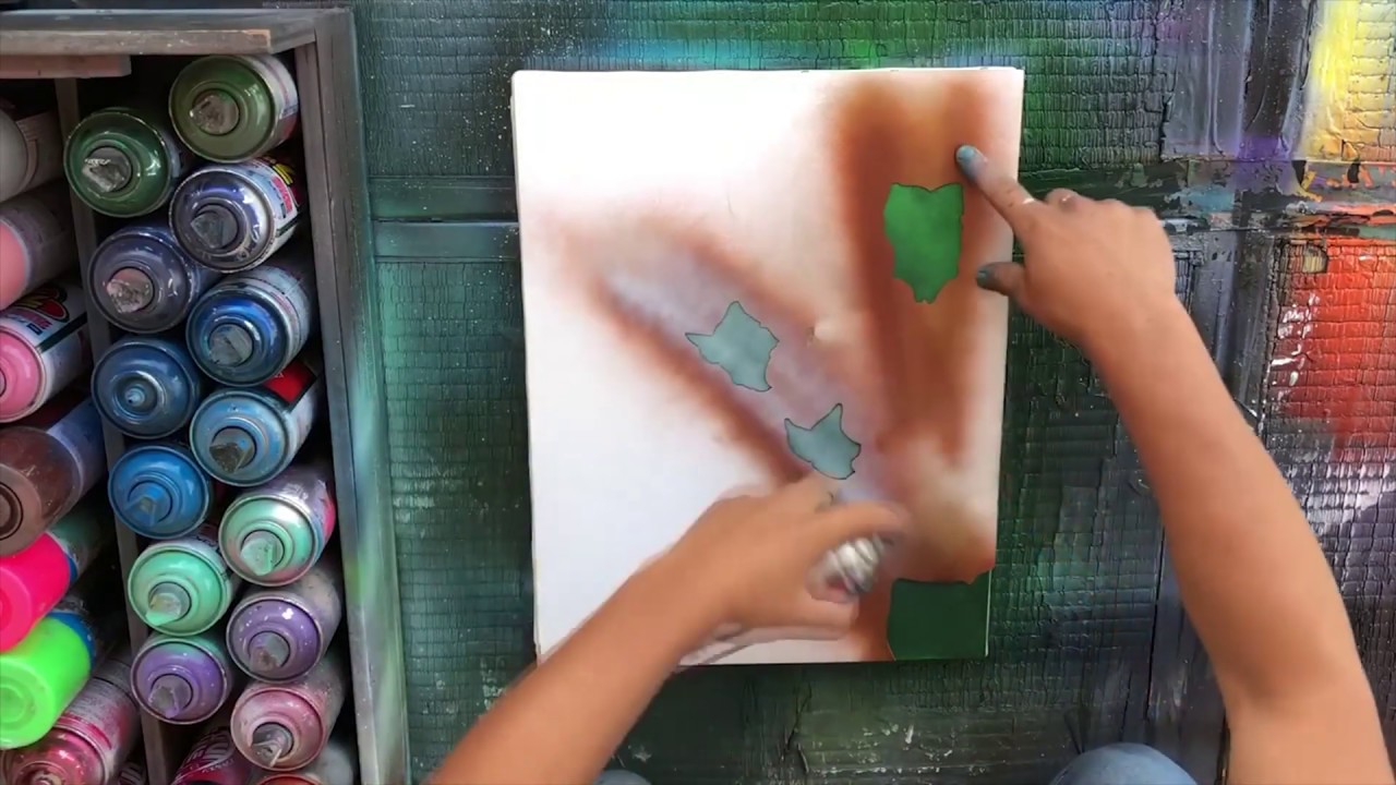Ninja Turtles - spray painting!!