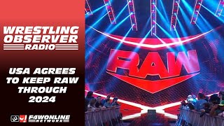 WWE Raw will remain on USA through the end of 2024 | Wrestling Observer Radio