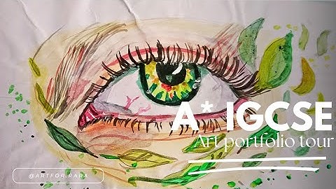 Looking Through My A* IGCSE Art PORTFOLIO