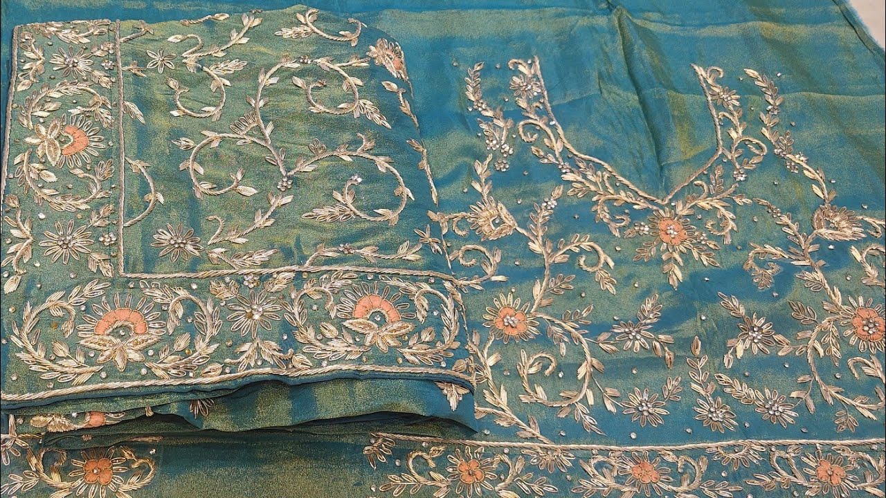 The Most Stunning Zardozi Sarees You'll Ever See