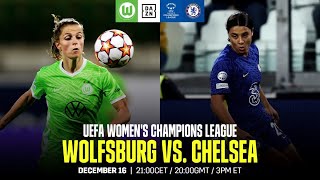 Wolfsburg - Chelsea | UEFA Women's Champions League Spieltag 6 Ganzes Spiel