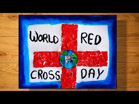 World Red Cross Day  Collage | World Red Cross Day Drawing | World Red Cross Day Craft | Collage Art