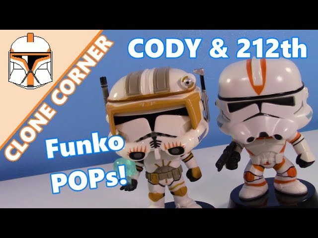 Clone Corner #37- Funko POP Commander Cody (Walgreens) and 212th Trooper  (Walmart) - YouTube