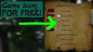 Make game icons FREE & EASY|Unreal4 2019|Indie dev tutorials