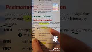 Postmortem Exam medical coding practice questions   #medicalbilling  #examtips