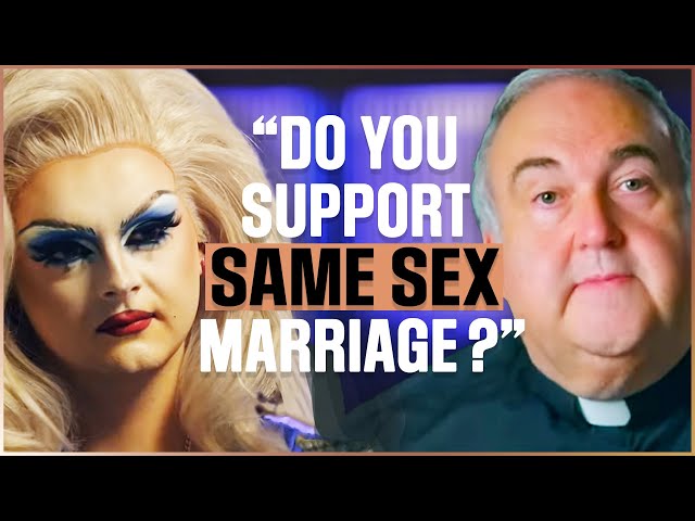 Eating With The Enemy: A Drag Queen And Catholic Priest Discuss Marriage | Only Human