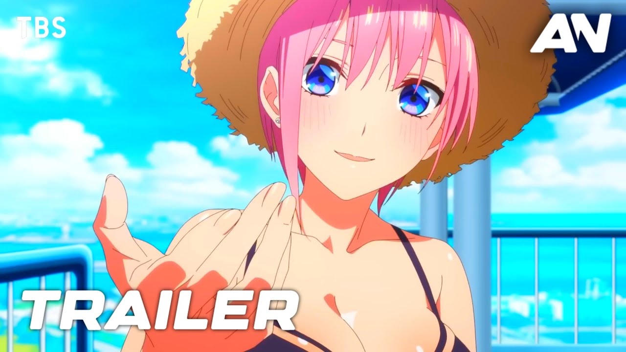 Novo trailer de Go-Toubun no Hanayome