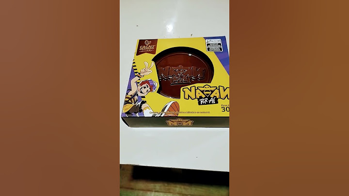 Comprei o chocolate do Natan por ai