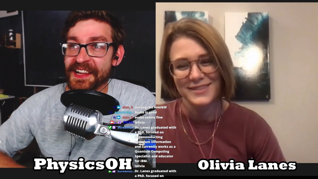 Olivia Lanes; Her Story, Quantum Computers, and Educating the public. [VOD]