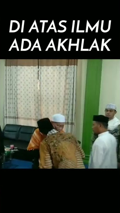Ustd Abdul Somad bertemu para ulama - di atas ilmu ada akhlak #shorts #uas #islam