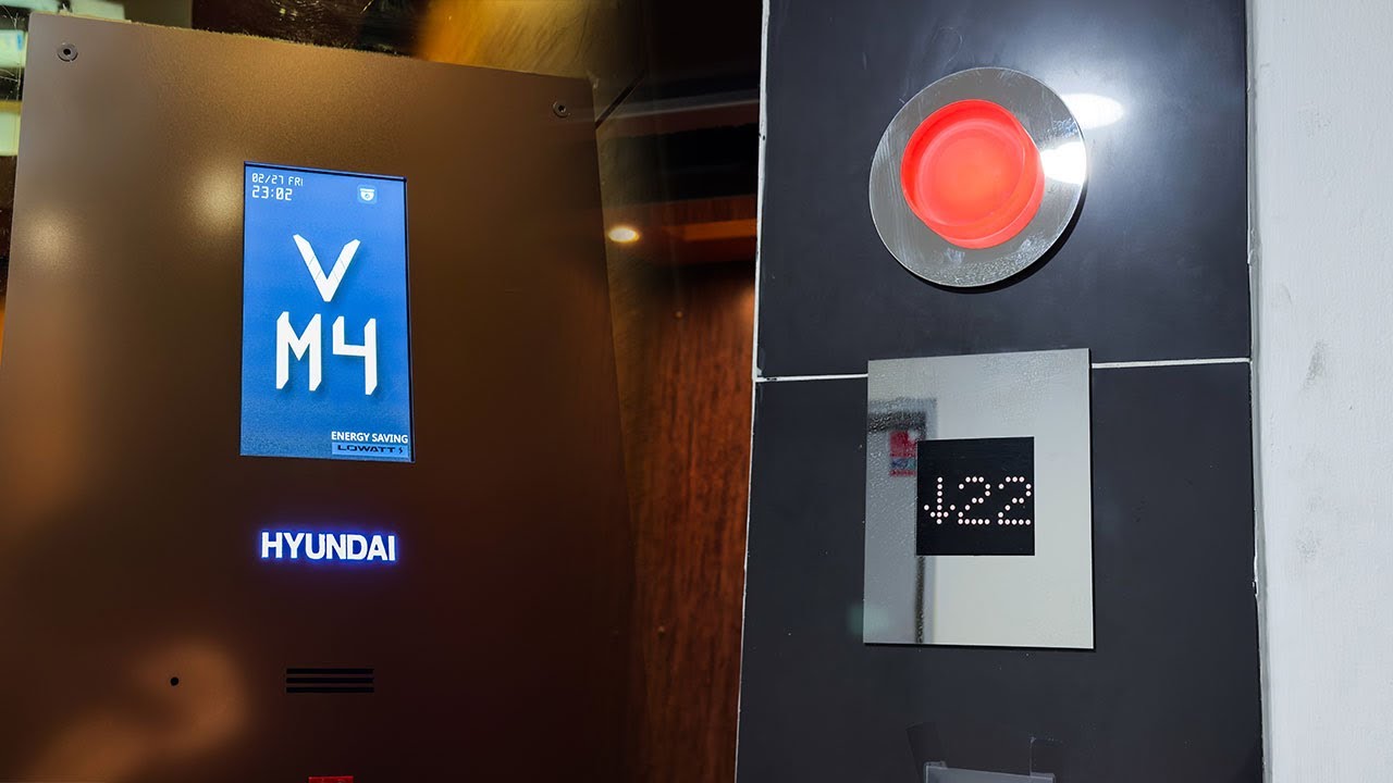 WBLX 부분교체 & 최고 속력?? | 서울 강남구 미켈란107빌딩 현대 엘리베이터