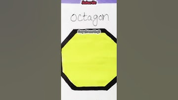 Draw Shape #octagon#satisfying#shorts