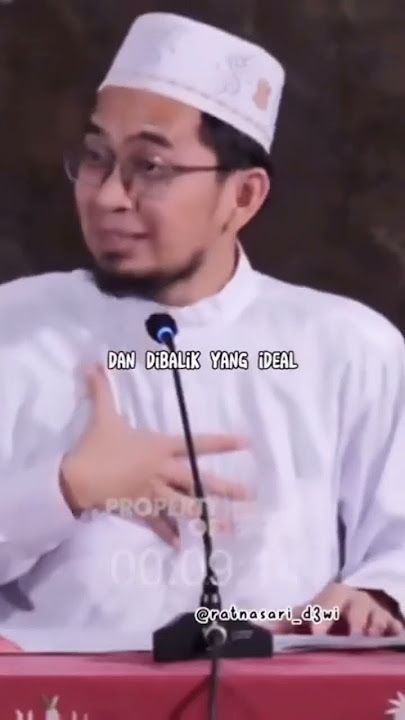 Ustadz Adi Hidayat - Berpikir Positif.