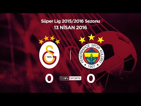 Galatasaray 0 - 0 Fenerbahçe Maç Özeti 13 Nisan 2016