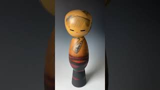 Handmade Vintage Japanese Kokeshi Doll  Unique Wooden Art Piece  40cm 16in
