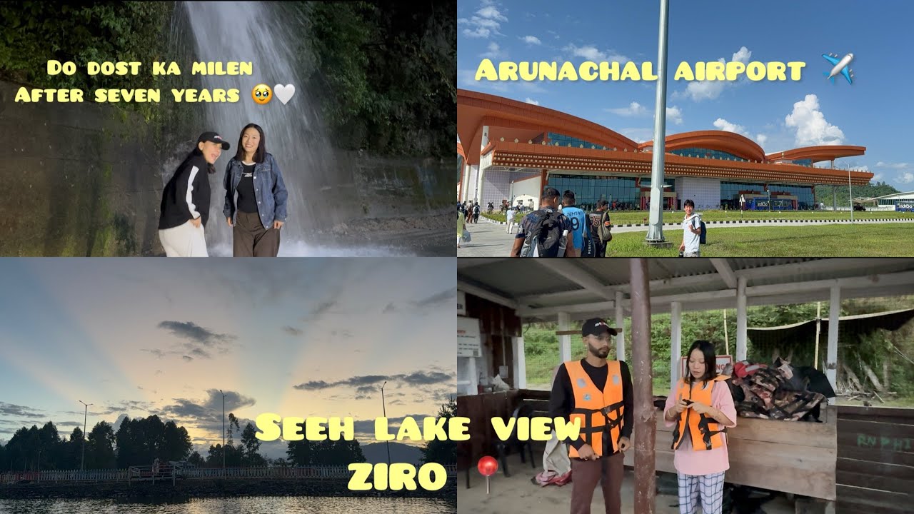 Met my best friend after 7 years🫂🫶// Itanagar to Ziro ka safar 🚙// visiting Seeh lake view ZIRO 💫