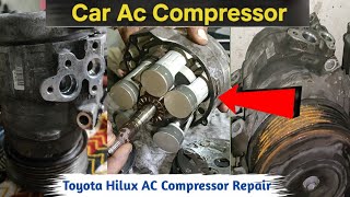 Toyota Hilux AC Compressor Repair | AC Not Cooling