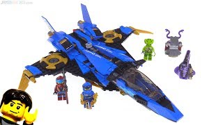 LEGO Ninjago Legacy Jay's Storm Fighter review! 70668