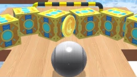SKY ROLLING BALL 3D -All Levels (Levels 101-102)/Gameplay IOS  .