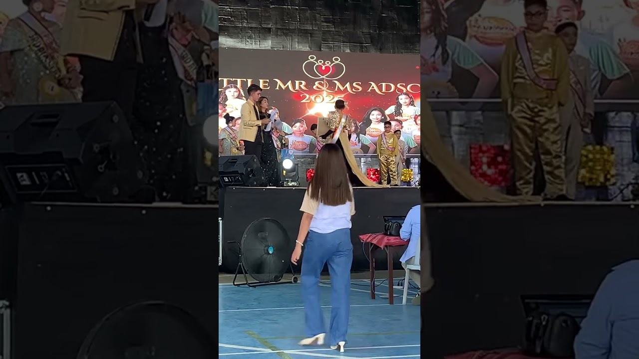 Florence crowned as a new miss little adsco 2025 