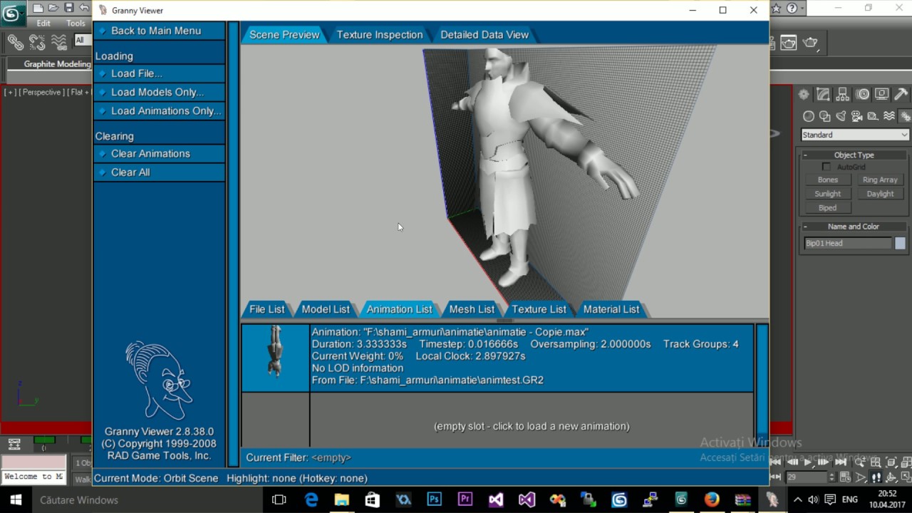 Metin2 Animation (Front Hand Spring + Hand Stand)