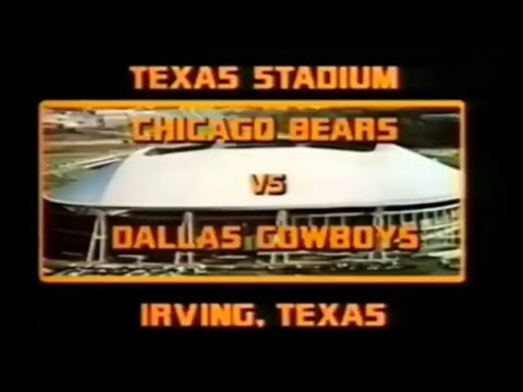 1977 NFC Divisional Playoffs Dallas Cowboys vs Chicago Bears (Broadcast+Pat Summerall Commentary)