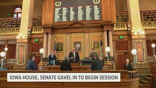 2022 Iowa Legislature convenes with Republicans in control of both the Senate and House
