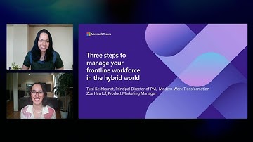 Three steps to manage your frontline workforce for the hybrid world | OD106