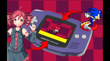 2D Sonic Framework for the GBA ft. Kasane Teto (WIP)