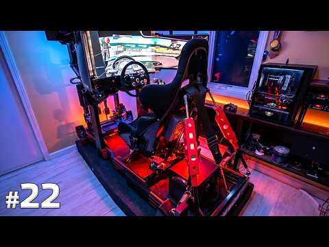 I've Never Seen a Sim Racing Setup Like This before! Sim Tour Project Ep. 22!