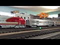 All the way with Santa Fe in O gauge highrail