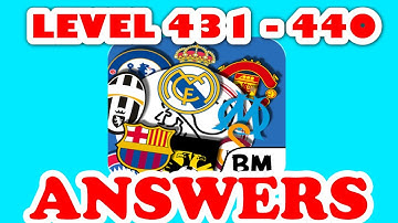 Guess Football Club ? Level 431 - 440 - All Answers - Walkthrough ( By Bosphorus Mobile )