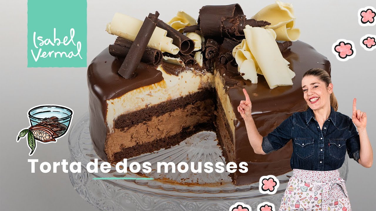 Torta de dos mousses