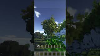 Custom Tree Design Minecraft #shorts