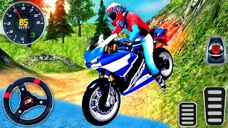 Uphill Offroad Motorbike Rider - Impossible Bike Stunts Racing - Android GamePlay screenshot 5
