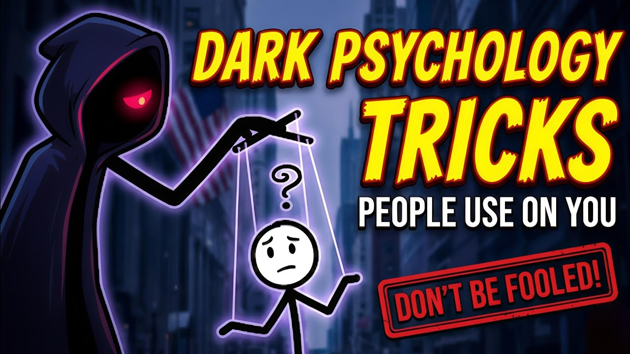 DARK PSYCHOLOGY TRICKS PEOPLE USE ON YOU - YouTube